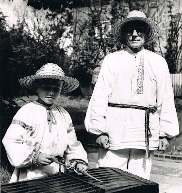 Cymbaliści Andrzej Zajko i Józef Krupski