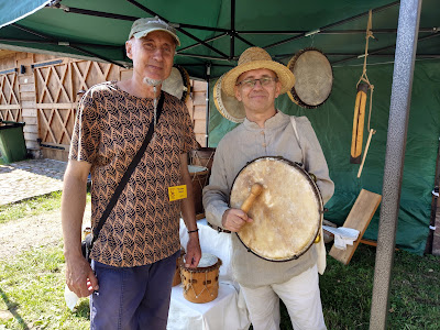 Dariusz Pojawa, Piotr Krupski i wileński bębenek obręczowy